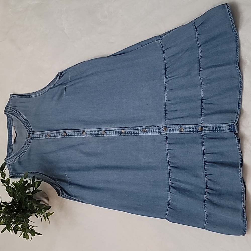 LOFT  Blue Jean Dress